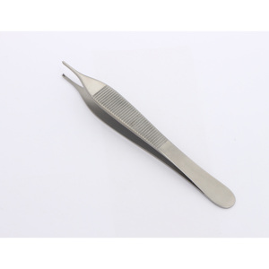 Instruments chirurgicaux en acier inoxydable MayMed, pinces à dissection à mâchoires, pinces Adson pour tissus mous, certifiés CE pour la chirurgie - Product Image 1