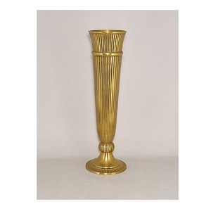 Vase en métal de luxe design, vase à fleurs de luxe pour chambre à coucher et salon, vase décoratif - Product Image 5
