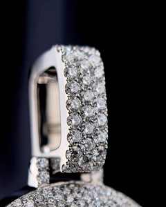 จี้ห้อยคอประดับเพชรโมอิสซาไนต์แบบกำหนดเอง เงินแท้ S925 ชุบทอง สไตล์ฮิปฮอป สำหรับผู้ชายและผู้หญิง - Product Image 1