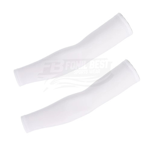 Manchons de bras sportifs FONILBEST - Matière Spandex/Nylon, séchage rapide, protection solaire pour la course à pied, le cyclisme, la moto - Unisexe adulte - Product Image 6