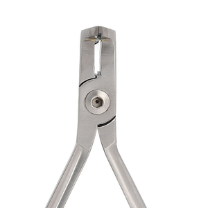 Coupe-fil distal orthodontique en acier inoxydable avec poignée ergonomique confortable pour la coupe de fils dentaires, chirurgicaux et orthodontiques - Product Image 1