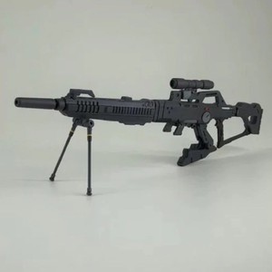 Kit de mise à niveau de fusil longue portée à l'échelle 1/144, ensemble d'accessoires personnalisés pour pièces de présentation de modèles de robots HG RG (modèle non inclus) - Product Image 2