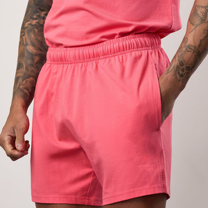 Shorts Confortables Imprimés pour Hommes – Collection Été 2024 Streetwear 100% Coton Respirant Écologique avec Poches - Product Image 4