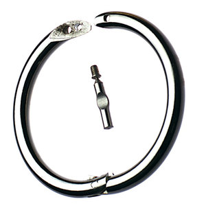 Anillo Nasal para Toro de Acero Inoxidable Veterinario, Fabricación Profesional, Reutilizable, de Liberación Rápida, en Forma de S, Mecanismo Fácil de Usar, Eficiente - Product Image 2