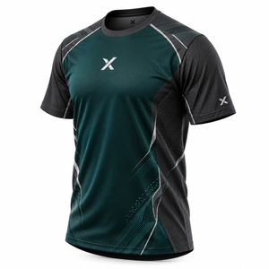 เสื้อยืดผู้ชายและเสื้อสำหรับเล่นเกมอีสปอร์ต |   สีดำ สีเขียว และสีที่มีการเปลี่ยนแปลง 6 แบบ |   ผู้ผลิต OEM ODM |   เอ็กซ์ สปอร์ตส์ ซิตี้ | - Product Image 3