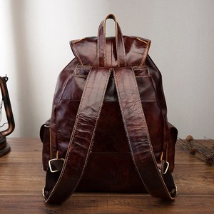 Bolso de Piel para Portátil de Lujo, Impermeable, Antirrobo, Estilo Vintage, Mochila de Viaje, Piel Auténtica, Múltiples Bolsillos, LBP-0344 - Product Image 3
