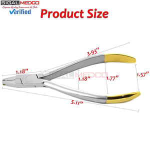 Alicates profesionales de crimpado dental, alicates para doblar alambres y formar bucles en aparatos de ortodoncia, herramienta para quitar brackets, instrumentos médicos - Product Image 4