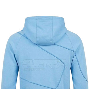 Sweat-shirt d'hiver à fermeture éclair pour le MMA, en tissu extensible doux, idéal pour la salle de sport et l'entraînement en arts martiaux, haut de performance - Product Image 5