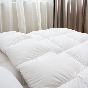 White Washable Reversible Modern Fluffy <b>Bed</b> Quilts for Hotel & Home Use Custom Size OEM Factory - Product Image 4