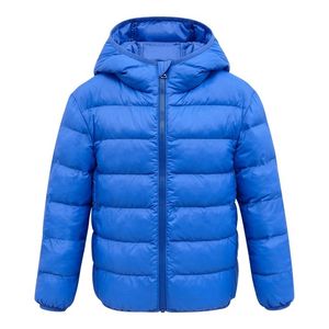 Veste d'hiver à capuche pour enfants – Doudoune légère et pliable pour garçons et filles – Manteau chaud d'hiver pour enfants - Product Image 3