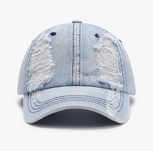 Gorra de Béisbol Unisex 100% Algodón, 6 Paneles, Estilo Desgastado, Ajustable, Color Sólido, para Adultos, de BD Garments - Product Image 5