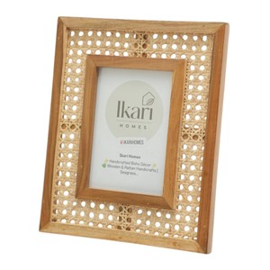 <span class=keywords><strong>Cornice</strong></span> Portafoto Artigianale Aqdus Saleem in Legno di Teak e Rattan, Ecologica, Resistente e Leggera, 10x14 Pollici, Decorazione Boho da Tavolo, Vendita all'Ingrosso - Product Image 1