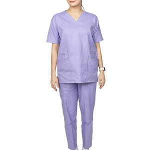 Ensemble de blouses médicales modernes pour femmes, uniforme d'infirmière deux pièces, best-seller, haute qualité, sur mesure, pour hôpital - Product Image 1