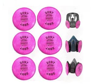 Filtro de Partículas con Clasificación P100 2097 Diseñado para Proteger Contra Asbesto, Polvo de Plomo, Gases de Soldadura y Moho, Hecho en EE. UU. - Product Image 4