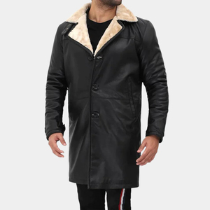 Wholesale Men Fur Leather Coat High Quality <b>Winter</b> <b>Jacket</b> Custom Logo ODM Supplier 2026 - Product Image 2