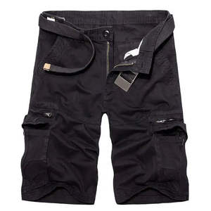 Shorts cargo décontractés pour hommes en coton 100% de haute qualité, sur mesure, impression numérique, multi-poches, séchage rapide, respirant, taille élastique - Product Image 4