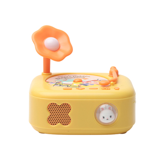 Reproductor de Tarjetas Fonográficas Personalizable para Niños, Máquina de Cuentos Portátil y Grabable para Niños Pequeños con Luz Nocturna para Ayudar a Dormir - Product Image 4