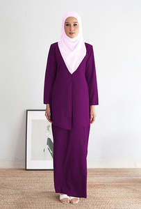 Trajes Baju Kurung para Madre e Hija, Batik SIPO Malasia, Moda Económica al por Mayor, Baju Kurung Infantil Moderno - Product Image 3