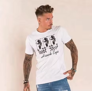 180GSM High Quality Comfortable t Shirt Blank Plain Black Crew Neck T-shirt 100% Cotton Wholesale <b>Tshirt</b> for Men - Product Image 5