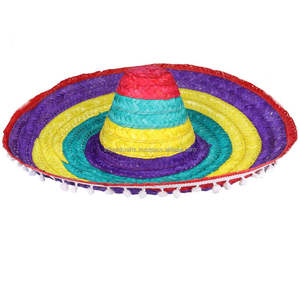 Sombrero mexicano de paja con cordón ajustable para la barbilla Hecho en Vietnam Tamaño personalizado - Product Image 3