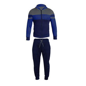 Ensemble de survêtement unisexe personnalisé 2026, style streetwear, respirant, en molleton 100 % polyester, pour la course et la gym - Product Image 5
