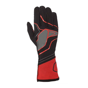 Gants de moto sportifs, longueur poignet, respirants, en PU, rouge et noir, pour cyclisme et usage extérieur, printemps-été, Moto R - Product Image 4