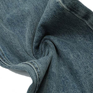 Jeans droits amples à taille haute pour hommes, personnalisables, faible MOQ, en coton 100% délavé à la pierre, respirant, séchage rapide, style urbain - Product Image 4