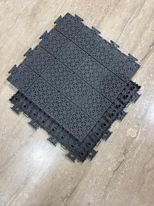 BlackLock Pro PP Interlocking <b>Tiles</b> UltraGrip Black PP Floor <b>Tiles</b> FlexiLock Black PP Interlocking <b>Tiles</b> - Product Image 4