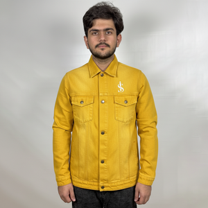 Veste en jean personnalisable pour homme avec rembourrage en coton, tissu respirant, lavage vintage, vente en gros d'usine - Product Image 1