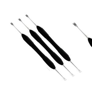 3 pièces, détartreur manuel à manche en silicone noir, gratte-dents, équipement de nettoyage dentaire, Shuja Surgico - Product Image 1