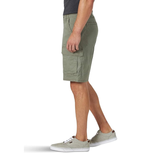 Men's Casual <b>Cargo</b> Shorts Breathable Eco-Friendly Polyester/Cotton <b>Stretch</b> Fabric Elastic Waist Zipper Fly Spring Shorts - Product Image 1