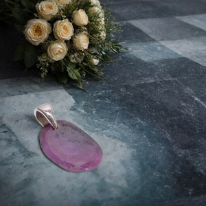 จี้ทับทิม1.8gm ทำด้วยมือเงินสเตอร์ลิงเครื่องประดับชาติพันธุ์สตรี0.9 \ "คอรันดัมทับทิมธรรมชาติ18x12x2มม. 1.8gm สเตอร์ลิง - Product Image 1