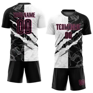 ชุดเสื้อกีฬาแบบซับลิเมชั่นพรีเมียม OEM แบบกำหนดเอง ผ้าระบายอากาศ ซับเหงื่อ ชุดกีฬาประสิทธิภาพสูง ชุดยูนิฟอร์มทีมแบบสั่งทำพิเศษ - Product Image 2