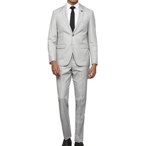 Costume homme 3 pièces de haute qualité 100% polyester pour mariage et soirée, smoking formel, pantalon et veste respirants - Product Image 1