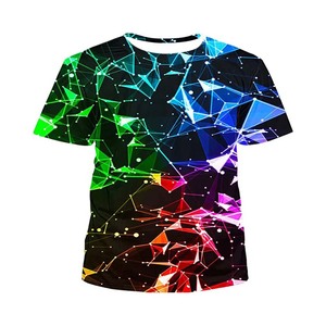 T-shirts unis pour hommes de haute qualité en gros, impression numérique personnalisée du logo, col rond, coupe décontractée, polyester/coton, séchage rapide - Product Image 3