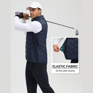 Chaleco Acolchado Personalizado al por Mayor, Ropa Casual de Invierno, Chaleco Impermeable, Chalecos Acolchados de Moda para Golf - Product Image 2