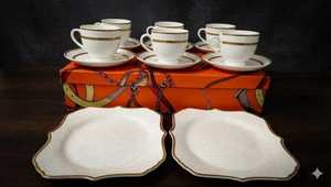 ชุดน้ำชาเซรามิก Bone China ของ ZamZam Industries สำหรับชาอาหรับและกาแฟเอธิโอเปีย  ชุดเครื่องดื่มพอร์ซเลน ทนความร้อนสูง  ลดราคาพิเศษ - Product Image 6
