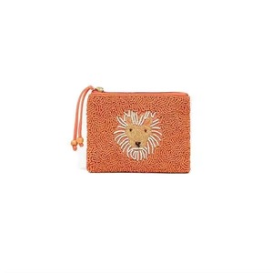 Porte-monnaie en laine perlée de qualité supérieure STAR, motif personnalisable, fermeture éclair, fabriqué en feutre uni de qualité supérieure par glowin - Product Image 2
