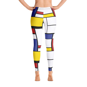 เลกกิ้งโยคะผ้าสแปนเด็กซ์สำหรับผู้หญิงเอวกลางยืดหยุ่นได้หลากสี - Product Image 2