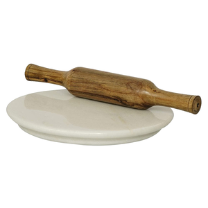 Marble <b>Rolling</b> Board Dough <b>Rolling</b> <b>Pin</b> and Pastry Board Baking and Dough Preparation Customized Logo New Design - Product Image 1