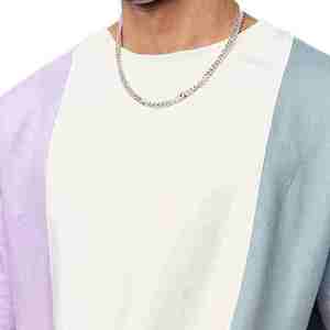 T-shirt pour homme à manches tombantes, couleur unie, séchage rapide, style personnalisé, vêtements décontractés d'été, t-shirt tendance - Product Image 2