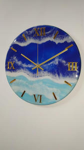 Reloj de pared de lujo hecho a mano para decoración del hogar Pantalla de aguja de una sola cara al por mayor a granel de La India - Product Image 3