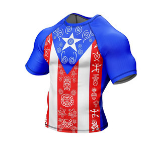 Rashguard de compression MMA, Rashguard BJJ, Rashguard personnalisé imprimé par sublimation pour hommes, conception OEM - Product Image 6