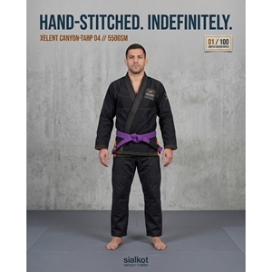 Women's Custom Logo Gold Weave Cotton BJJ Gi & Ripstop Pants Set-550GSM Jiu Jitsu Kimono - Product Image 5