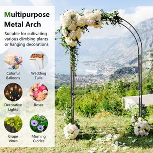 Supporto per Piante da Patio con Arco da Giardino, Traliccio e Recinzione per Decorazioni Esterne - Product Image 4