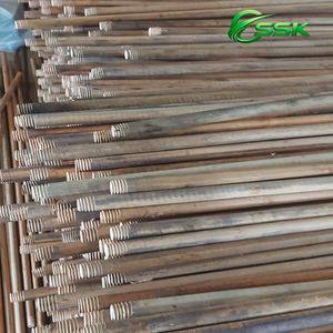 Balai à poussière en bois d'eucalyptus de haute qualité avec tête en PVC et poils festonnés Sskglobal.vn ASIAWOOD Nettoyage facile Vente directe usine - Product Image 2
