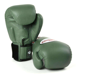 Gants de boxe Muay Thai sur mesure pour jumeaux, en cuir de vachette véritable, avec fermeture auto-agrippante, durables, pour l'entraînement et le sparring. - Product Image 2