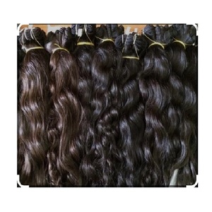 Nouveaux produits 100% cheveux indiens vierges Remy 100% cheveux indiens humains armure couleur naturelle cheveux bouclés lâches - Product Image 5