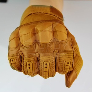Guantes tácticos de protección Dedos completos Mecánica de alto rendimiento Agarre resistente Lleva marca Poliéster/Spandex Tela personalizable - Product Image 4