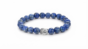 High Quality Lapis lazuli <b>Beads</b> Buddha <b>Bracelet</b> Romantic Gift Fashion Charm Jewelry for <b>Men</b> Women Energy Meditation - Product Image 5